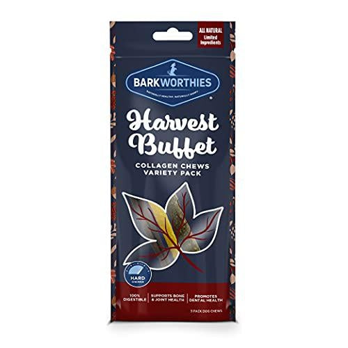 Barkworthies Harvest Buffet Collagen Sticks 6"