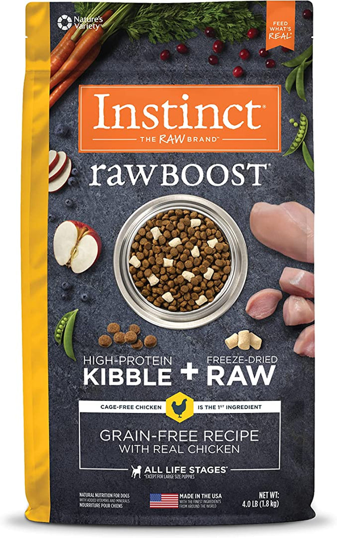 Instinct Dog Raw Boost Grain Free Chicken