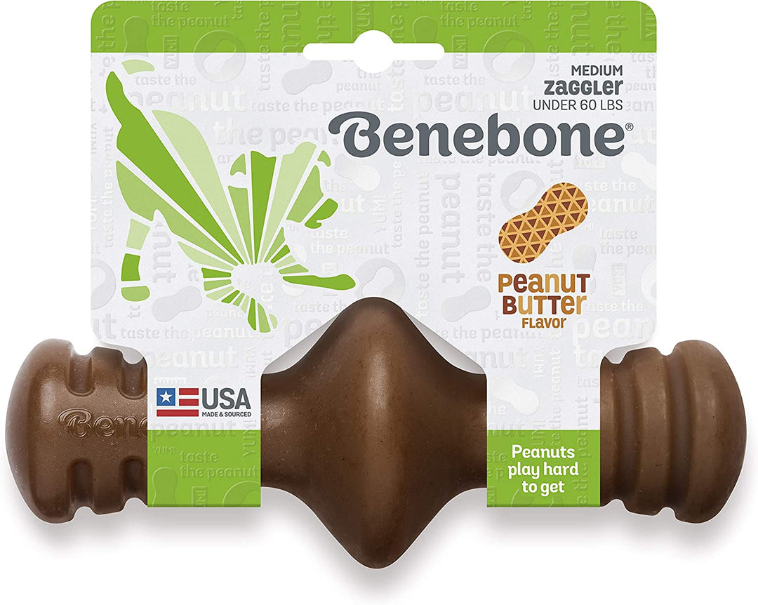 Benebone Zaggler Peanut Butter Medium