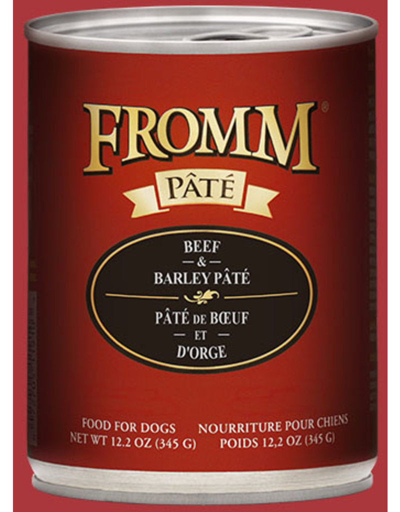 Fromm 12.2oz Beef & Barley Pate