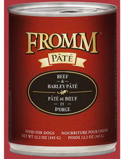 Fromm 12.2oz Beef & Barley Pate
