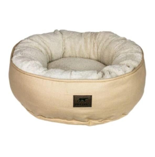 Tall Tails Dog & Cat Donut Bed Khaki Small