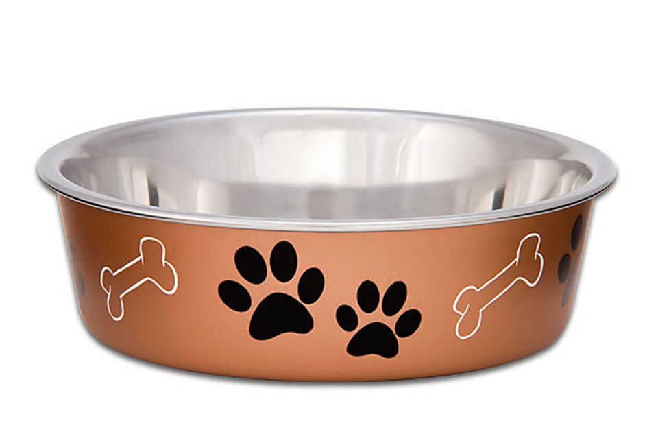 Loving Pets Bella Bowls Copper