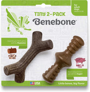 Benebone Tiny 2-Pack Bacon Maplestick/Zaggler