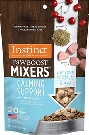 Instinct Raw Boost Mixers Turkey for Dogs Calming Support 5.5oz