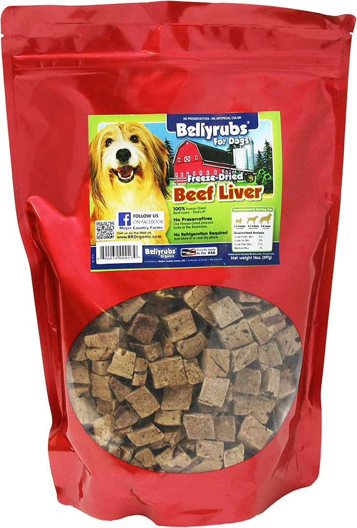 Bellyrubs Freeze-Dried Beef Liver