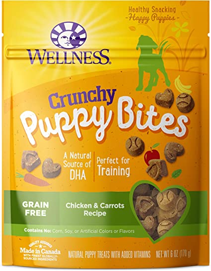 Wellness Puppy Bites Chicken & Carrots 3oz