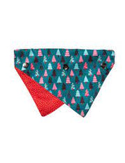 Fuzzyard Bandana Christmas Trees Green
