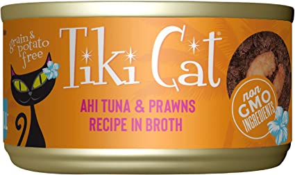 Tiki Cat Ahi Tuna & Prawns 2.8oz