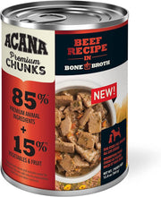 Acana Chunks Beef 12.8oz