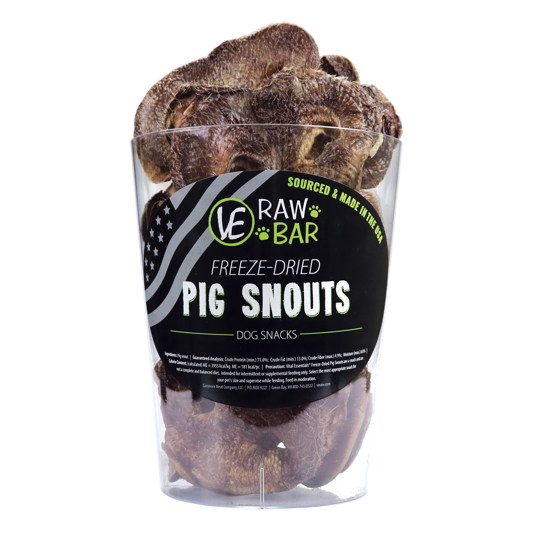 Vital Essentials Raw Bar Pig Snouts