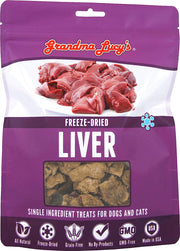 Grandma Lucy’s Freeze-Dried Liver Treats 2.5oz
