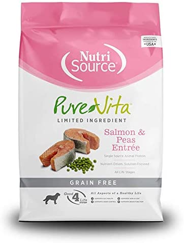 PureVita Dog LID Salmon & Peas