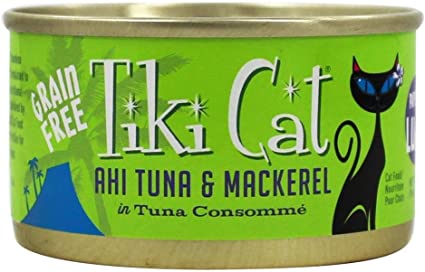 Tiki Cat Ahi Tuna & Mackerel 2.8oz