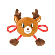 Patchwork Reindeer Chubbie 8”