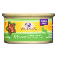 Wellness Cat Minced turkey Bits In Gravy 3oz