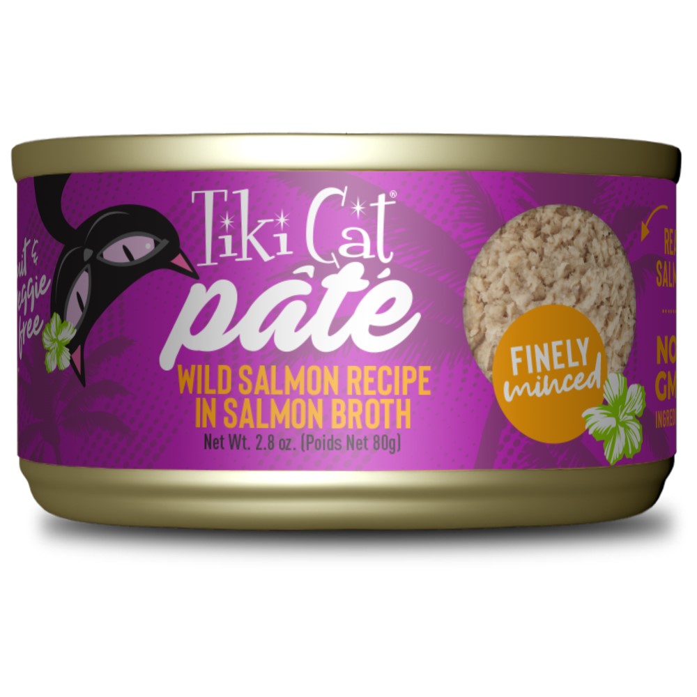 Tiki Cat Pate Wild Salmon 2.8oz