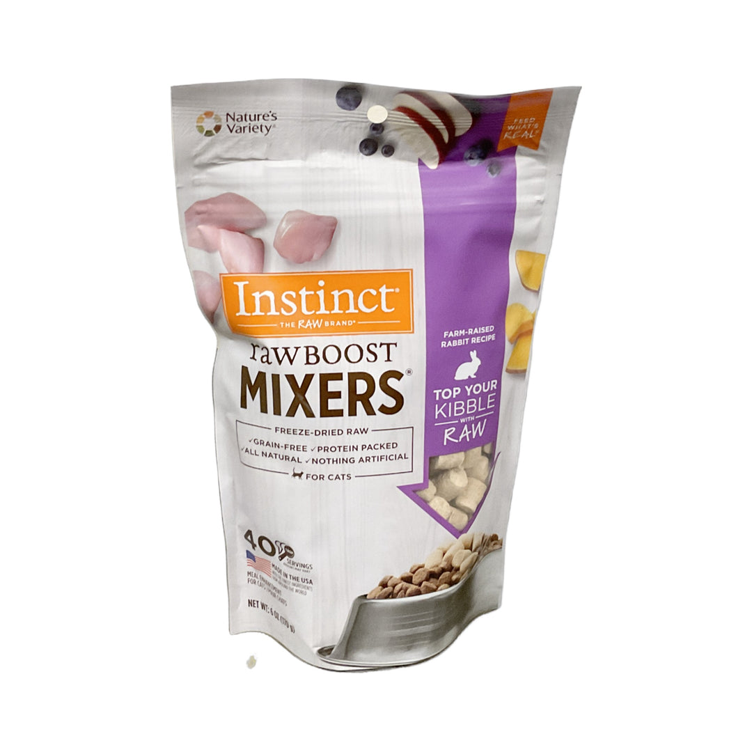 Instinct Raw Boost Mixers Rabbit for Cats 5.5oz