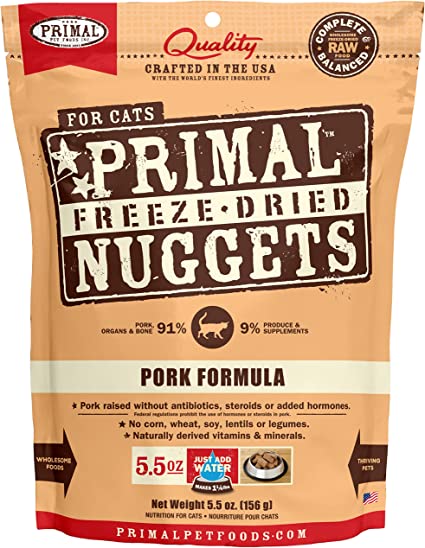 Primal Cat Freeze-Dried Nuggets 14oz Pork