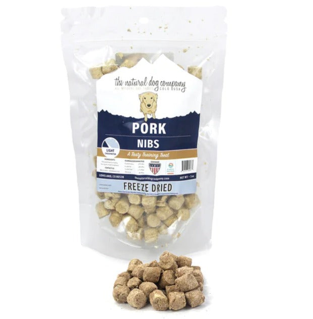 Tuesday’s Natural Dog Company Pork Nibs 3oz