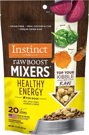 Instinct Raw Boost Mixers for Dogs Healthy Energy 5.5oz