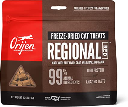 Orijen Cat Treats Regional 1.25oz