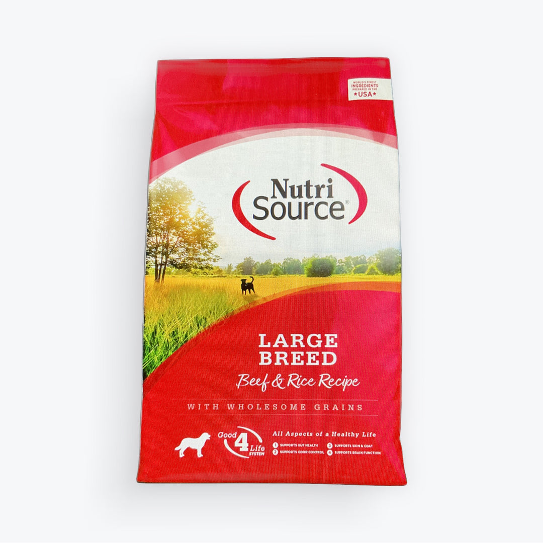 NutriSource Large Breed Beef & Rice