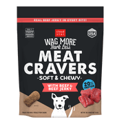 Wag More Bark Less Soft & Chewy Meat Cravers Beef 6oz