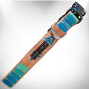Walk-e-Woo Collar Tribal Teal
