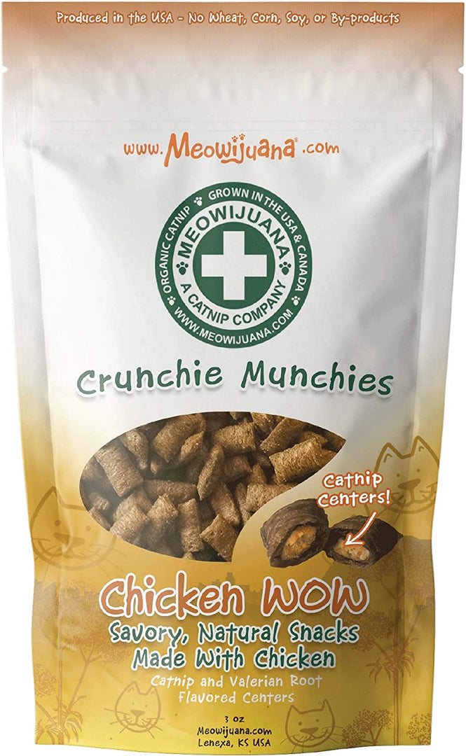 Meowijuana Crunchie Munchies Chicken 3oz