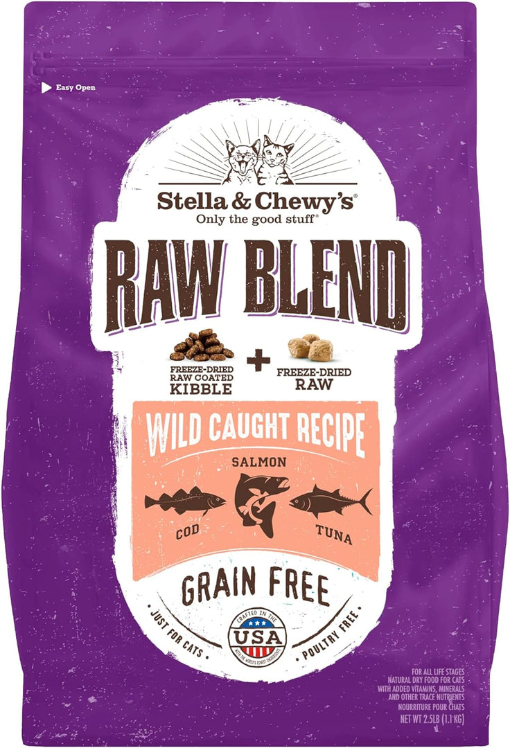 Stella & Chewy’s Cat Raw Blend Wild Caught Recipe