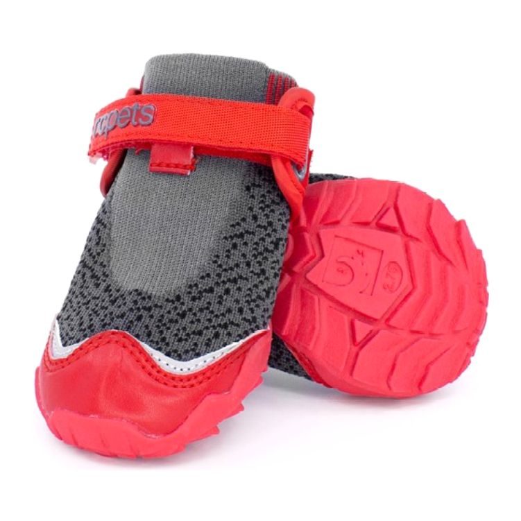 RC Pets Apex Boots Dark Grey/Goji Berry