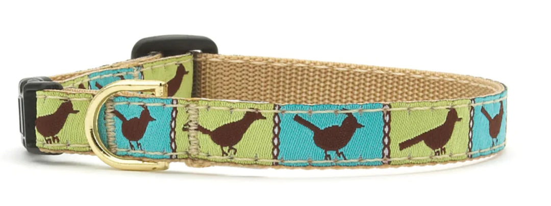 Up Country Cat Collar Birds