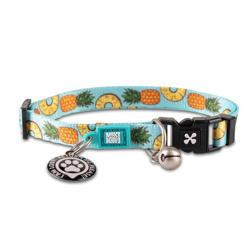 Max & Molly Urban Pets Sweet Pineapple Cat Collar