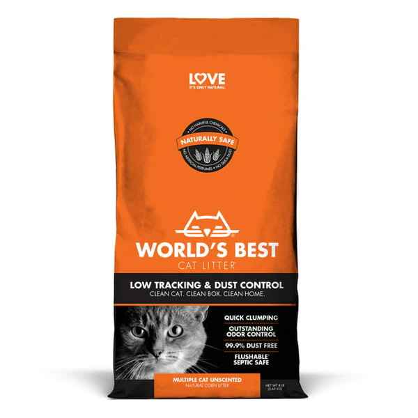 World's Best Cat Litter Low Tracking & Dust Control