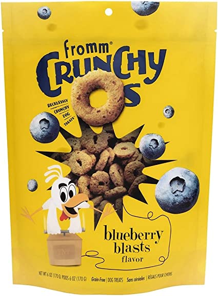 Fromm Crunchy O's 6oz Blueberry