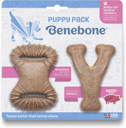 Benebone Puppy Pack Bacon Wishbone/Dental Chew