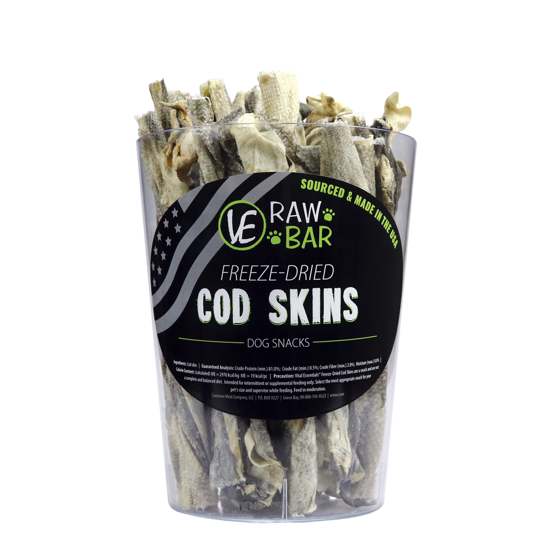 Vital Essentials Raw Bar Cod Skins