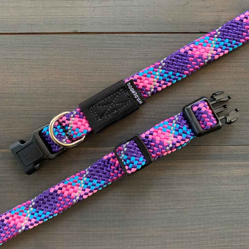 Wilderdog Reflective Collar Razzleberry