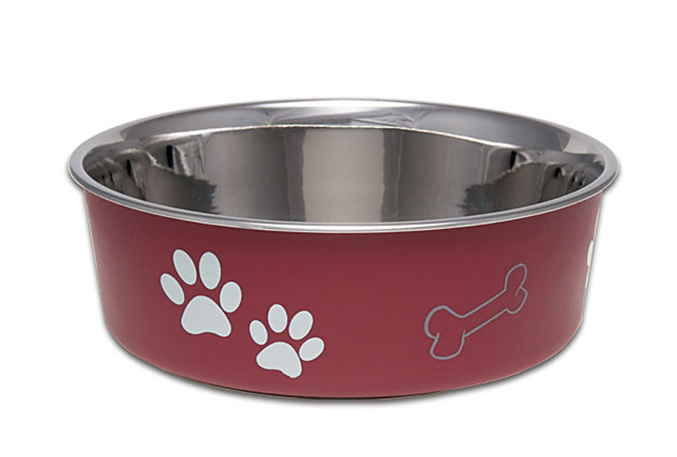 Loving Pets Bella Bowls Merlot