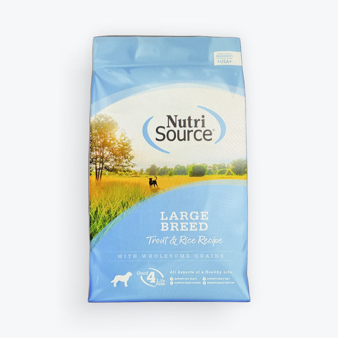 NutriSource Large Breed Trout & Rice