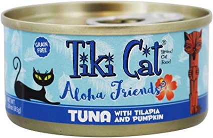 Tiki Cat Aloha Tuna, Tilapia, & Pumpkin 2.8oz