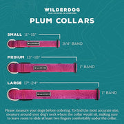 Wilderdog Waterproof Collar Plum