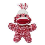 Lulubelles Jumbo Crystal Red Baby Sock Monkey