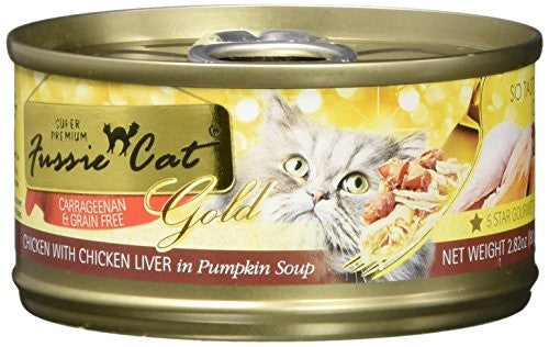 Fussie Cat Gold Chicken with Liver 2.8oz