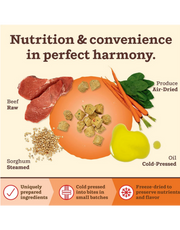 Primal Kibble in the Raw Beef