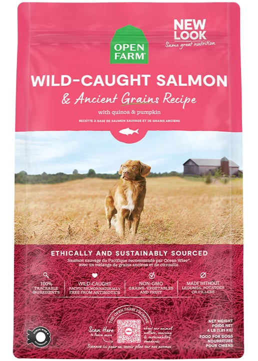 Open Farm Dog Ancient Grains Wild-Caught Salmon