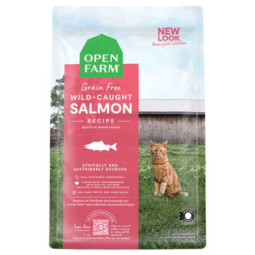 Open Farm Cat GF Salmon Recipe 4lb