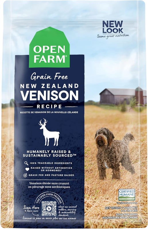 Open Farm Dog GF Venison Recipe 11lb