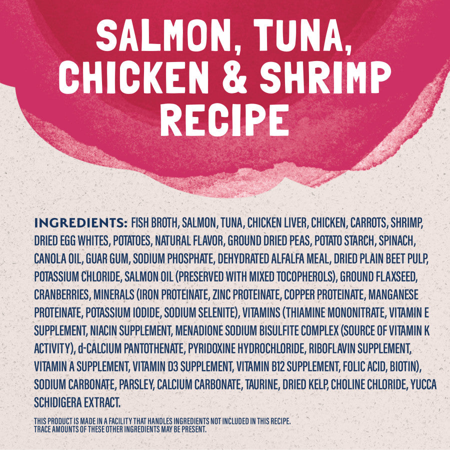 Natural Balance Platefulls Salmon, Tuna, Chicken & Shrimp Pouch